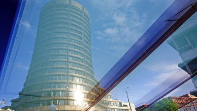 Централата на банката за международни разплащания. Снимка: Gianluca Colla/Bloomberg