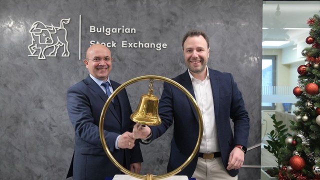 Началото на търговията с акциите на &quot;Ай Ти Еф Груп&quot; АД. Снимка: БФБ АД