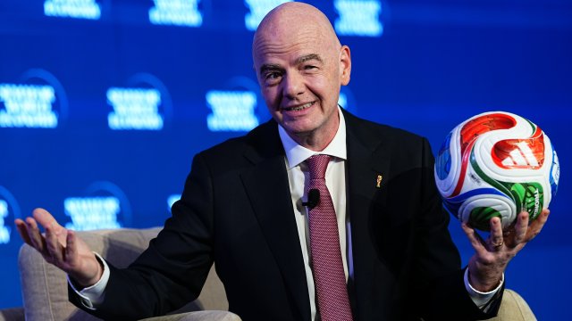 Президентът на ФИФА Джани Инфантино. Снимка: Bloomberg L.P.