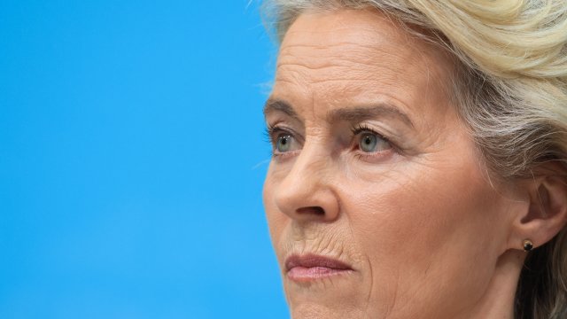 Председателят на Европейската комисия Урсула фон дер Лайен. Снимка: Bloomberg L.P.