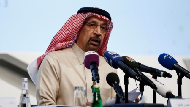 <p>
	Енергийният министър на Саудитска Арабия Халид ал-Фалих. <em>Снимка: Ройтерс</em></p>

