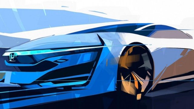 <p>
	Първо изображение на FCEV. Снимка: Honda</p>
