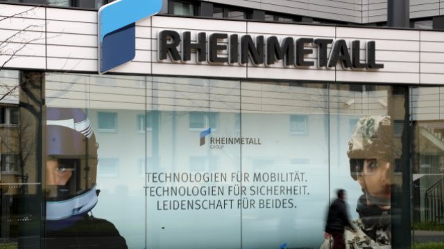 Централата на Rheinmetall в Дюселдорф. Снимка: EPA/FRIEDEMANN VOGEL 