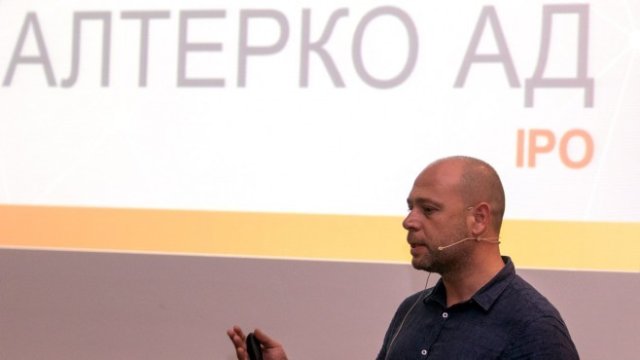 <p>
	Изпълнителният директор на Алтерко Димитър Димитров. <em>Снимка: Алтерко АД</em></p>
