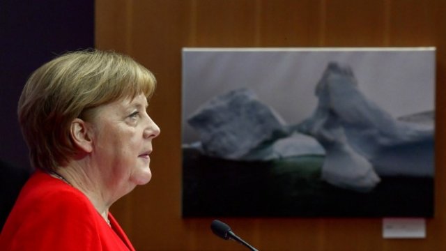 <p>
	Ангела Меркел. <em>Снимка: Ройтерс</em></p>
