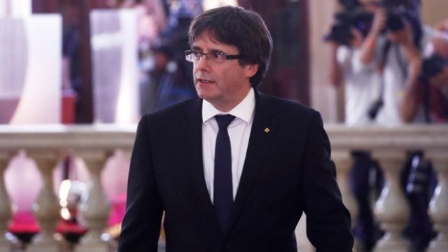 <p>
	<em>Карлес Пучдемон. Снимка: Архив Ройтерс</em></p>
