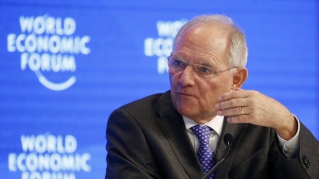 <p>
	Германският министър на финансите Волфганг Шойбле. <em>Снимка: Ройтерс</em></p>
