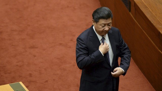 <p style="text-align: justify;">
	Президентът на Китай Си Дзинпин. <em>Снимка: Ройтерс</em></p>
