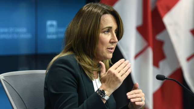 Заместник-управителят на Канадската централна банка Каролин Роджърс. Снимка: Bloomberg L.P.