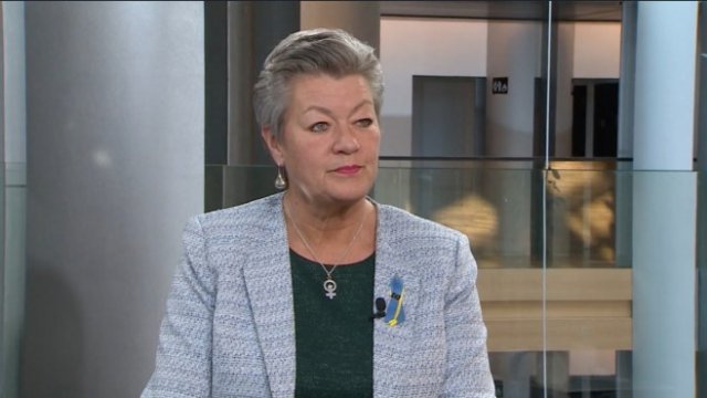 Еврокомисарят Илва Йохансон след срещи с бежанците ексклузивно в събота пред Bulgaria ON AIR