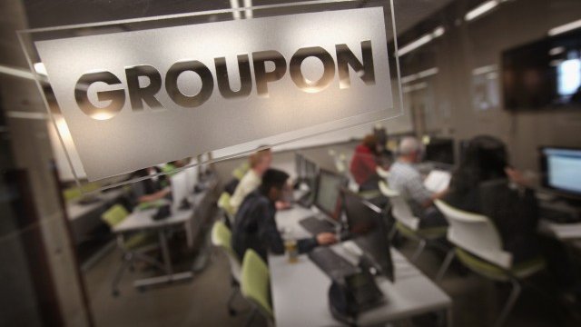 <p>
	Groupon е лидерът на американския пазар, но въпреки това работи на загуба. Снимка: Getty Images</p>
