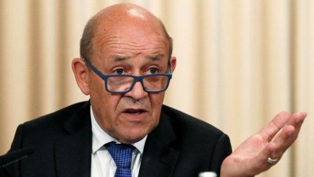 <p>
	Френският вънешн министър Жан-Ив Льо Дриан. <em>Снимка: Ройтерс</em></p>
