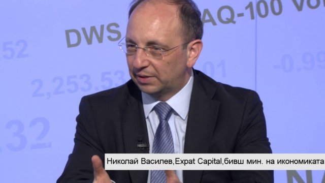 <p style="text-align: justify;">
	Николай Василев. <em>Снимка: Bloomberg TV Bulgaria</em></p>
