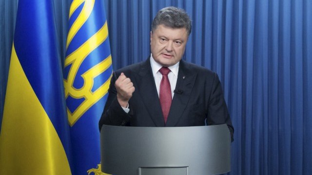 <p style="text-align: justify;">
	Президентът на Украйна Петро Порошенко. <em>Снимка: архив, Ройтерс</em></p>
