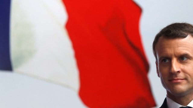 <p>
	Френският президент Еманюел Макрон. <em>Снимка: Архив Ройтер</em></p>
