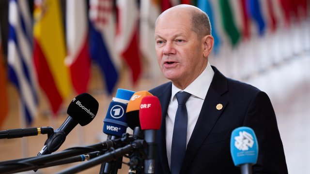 Германският канцлер Олаф Шолц. Снимка: Bloomberg LP