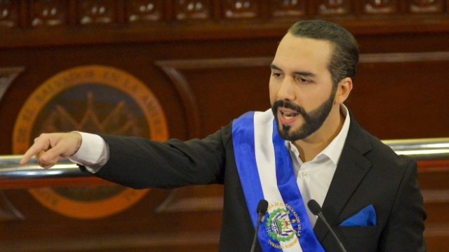 <p>
	Президентът на Ел Салвадор Наийб Букеле. <em>Снимка:&nbsp;Camilo Freedman/Bloomberg</em></p>
