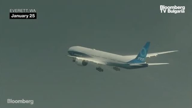 Boeing 777X извърши първия си тестови полет