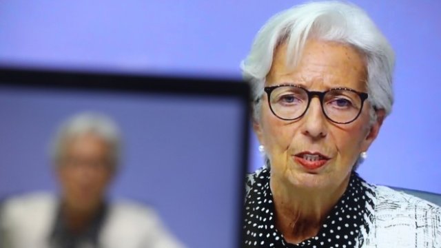 <p>
	Ръководителят на ЕЦБ Кристин Лагард. <em>Снимка: Bloomberg LP</em></p>
