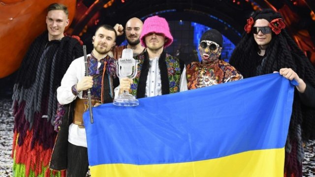 <p>
	<em>Победителите в &quot;Евровизия&quot;. Снимка: Bloomberg LP</em></p>
