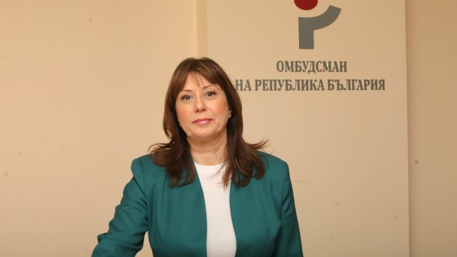 Обмудсманът Велислава Делчева. Снимка: БГНЕС