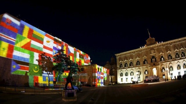 <p>
	Откриването на срещата за миграцията в Малта. <em>Снимка: Ройтерс</em></p>
