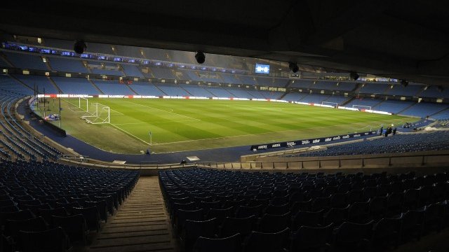 <p>
	Etihad Stadium.<em>&nbsp;Снимка: Ройтерс</em></p>
