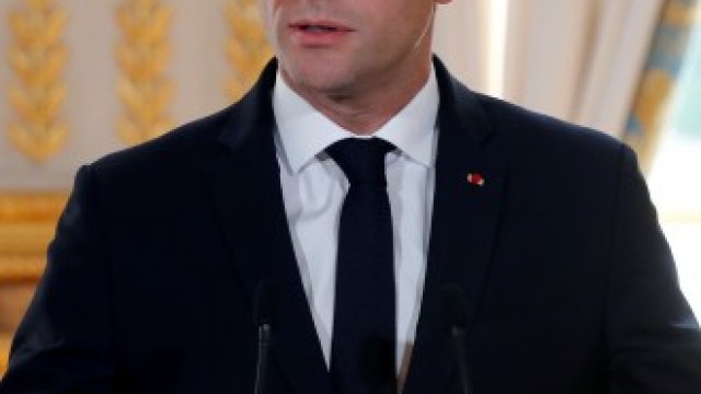 <p>
	Френският президент Еманюел Макрон.&nbsp;<em>Снимка: Ройтерс</em></p>

