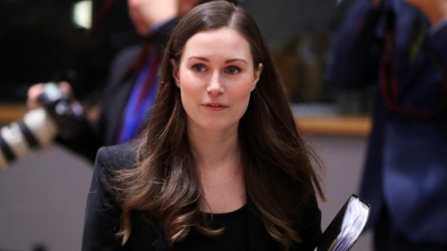 <p>
	Финландският министър-председател Сана Марин. <em>Снимка: Ройтерс</em></p>
