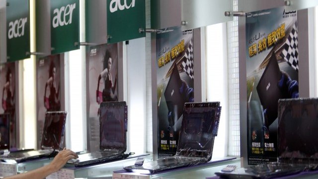 <p>
	За разлика от Asus Acer няма да се откаже от нетбуците. <em>Снимка: Ройтерс</em></p>
