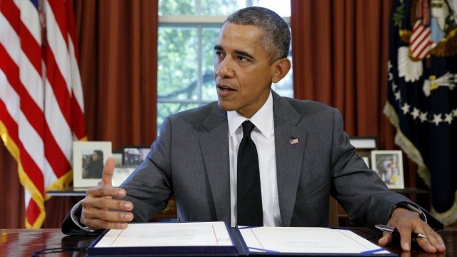 <p>
	Обама: Това е най-голямата и най-важната стъпка, която някога сме предприемали в борба с климатичните промени. <em>Снимка: Ройтерс</em></p>
