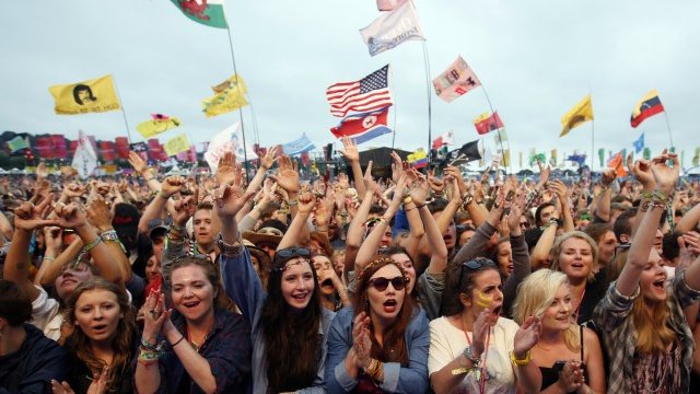 <p>
	Glastonbury. <em>Снимка: архив Ройтерс</em></p>
