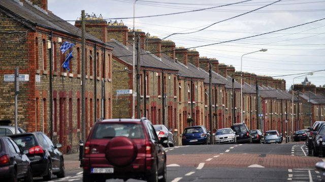 Покупката на дом е извън възможностите на много ирландци. Снимка: Aidan Crawley/Bloomberg