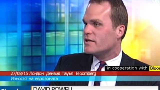 <p>
	Дейвид Пауъл, главен икономист за еврозоната на Bloomberg Intelligence. <em>Снимка: Bulgaria ON AIR</em></p>
