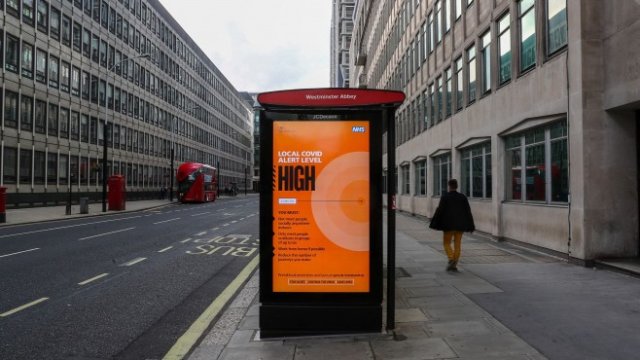 <p>
	Призрачен Лондон. <em>Снимка: Bloomberg</em></p>
