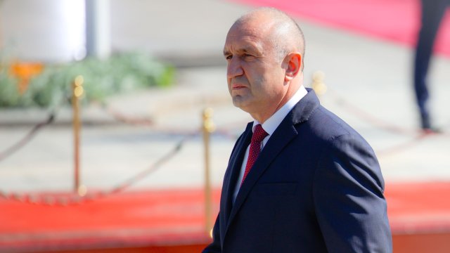Президентът на България Румен Радев. Снимка: БГНЕС/Надежда Пеева