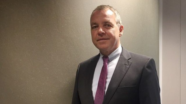 <p>
	Главният изпълнителен директор на Malaysia Airlines Кристоф Мюлер. <em>Снимка: Ройтерс</em></p>
