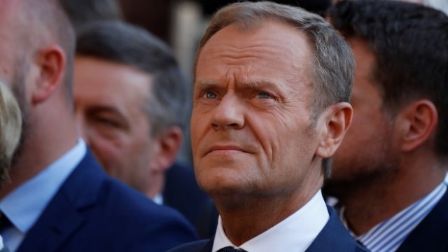 <p>
	Доналд Туск.<em> Снимка: Ройтерс</em></p>
