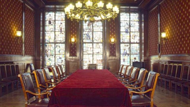 Заседателната зала на централната банка.Снимка: БНБ банка