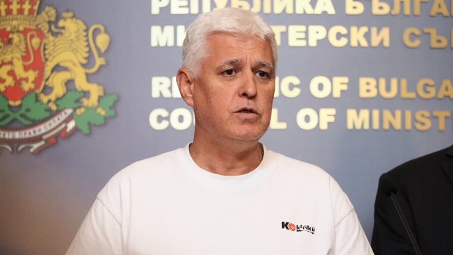 Министърът на отбраната Димитър Стоянов. Снимка: Стефан Василев, БГНЕС