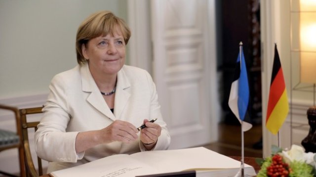 <p>
	Ангела Меркел. <em>Снимка: Архив Ройтерс</em></p>
