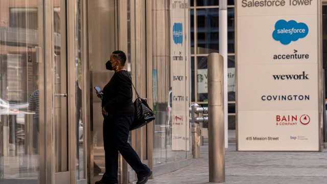 Офис на SalesForce в Сан Франциско. Снимка: Bloomberg