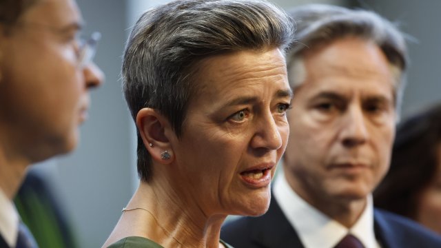 Маргрете Вестагер. Снимка: Bloomberg L.P.