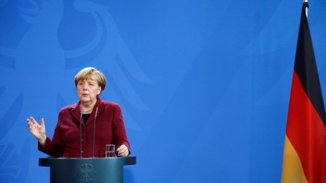 <p>
	Ангела Меркел. <em>Снимка: Архив Ройтерс</em></p>
