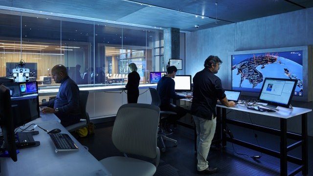 <p>
	Центърът по киберпрестъпност към Microsoft. <em>Снимка: Microsoft</em></p>
