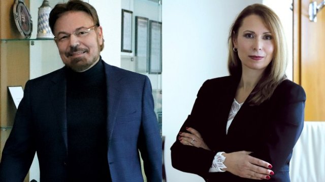 <p>
	Мило Борисов и Роси Маккий, собственици на&nbsp;&nbsp;&bdquo;Телематик Интерактив България&ldquo;&nbsp;</p>
