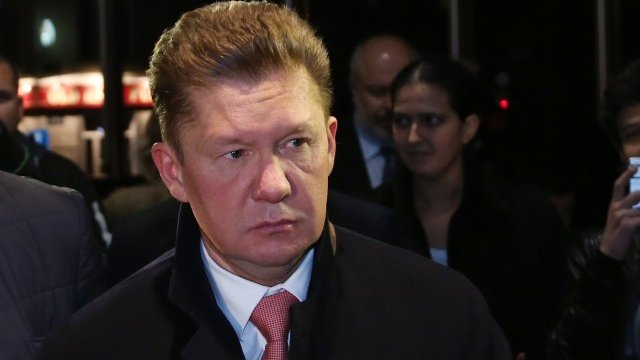 <p>
	Алексей Милер. <em>Снимка: архив Ройтерс</em></p>
