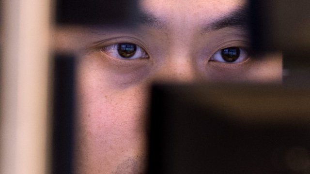 Срив на борсите в континентален Китай