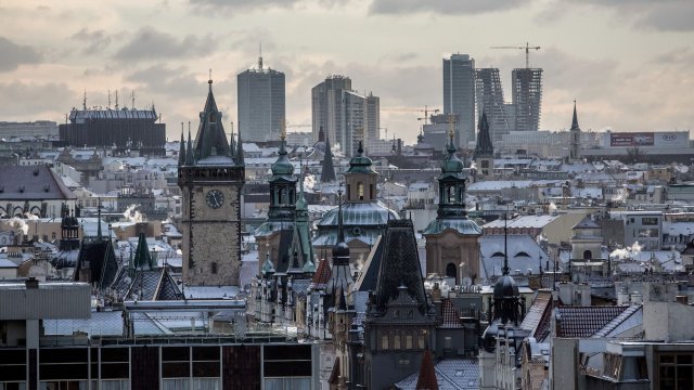 Изглед от Прага. Снимка: Martin Divisek/Bloomberg