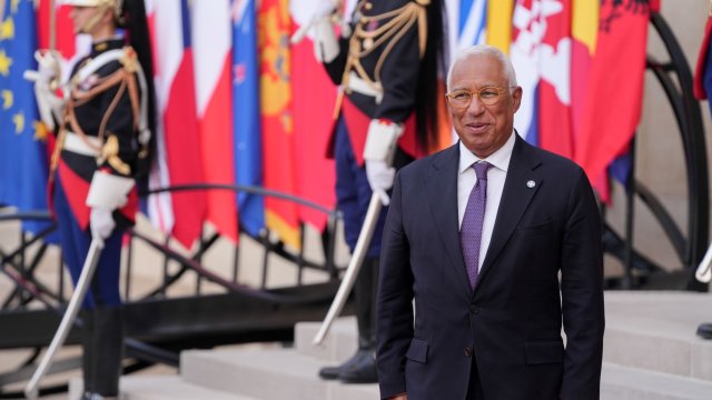 Председателят на Съвета на ЕС Антониу Коща. Снимка: Bloomberg